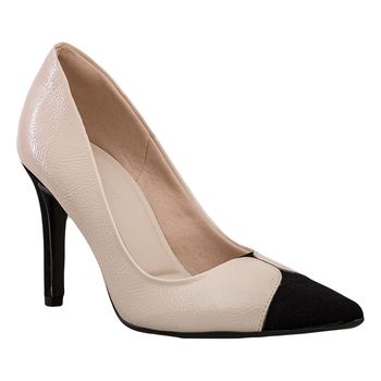 Scarpin-Creme-e-Preto-Detalhe-Frontal-Salto-Fino-|-Comfort-Tamanho--33---Cor--AVEIA-0